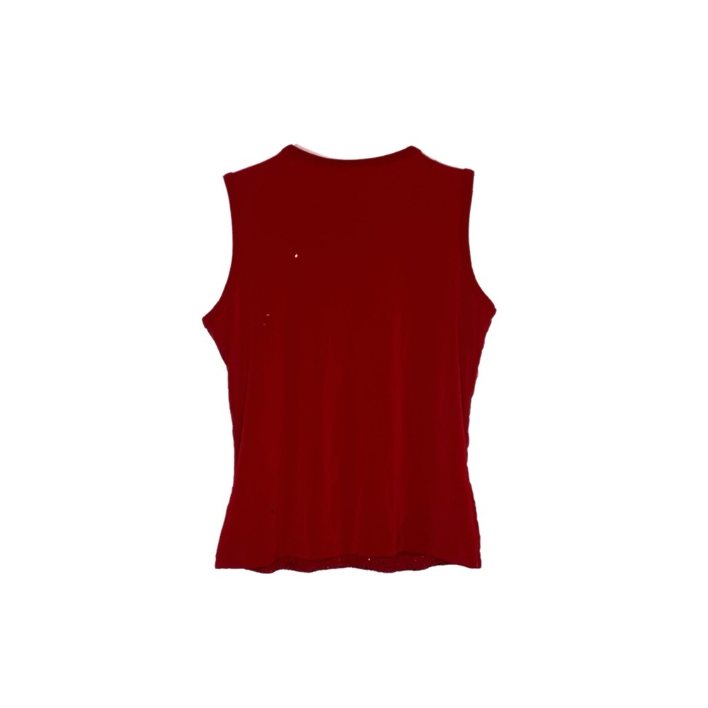 Merona Vibrant Red Sleeveless Top - Picture 2 of 4
